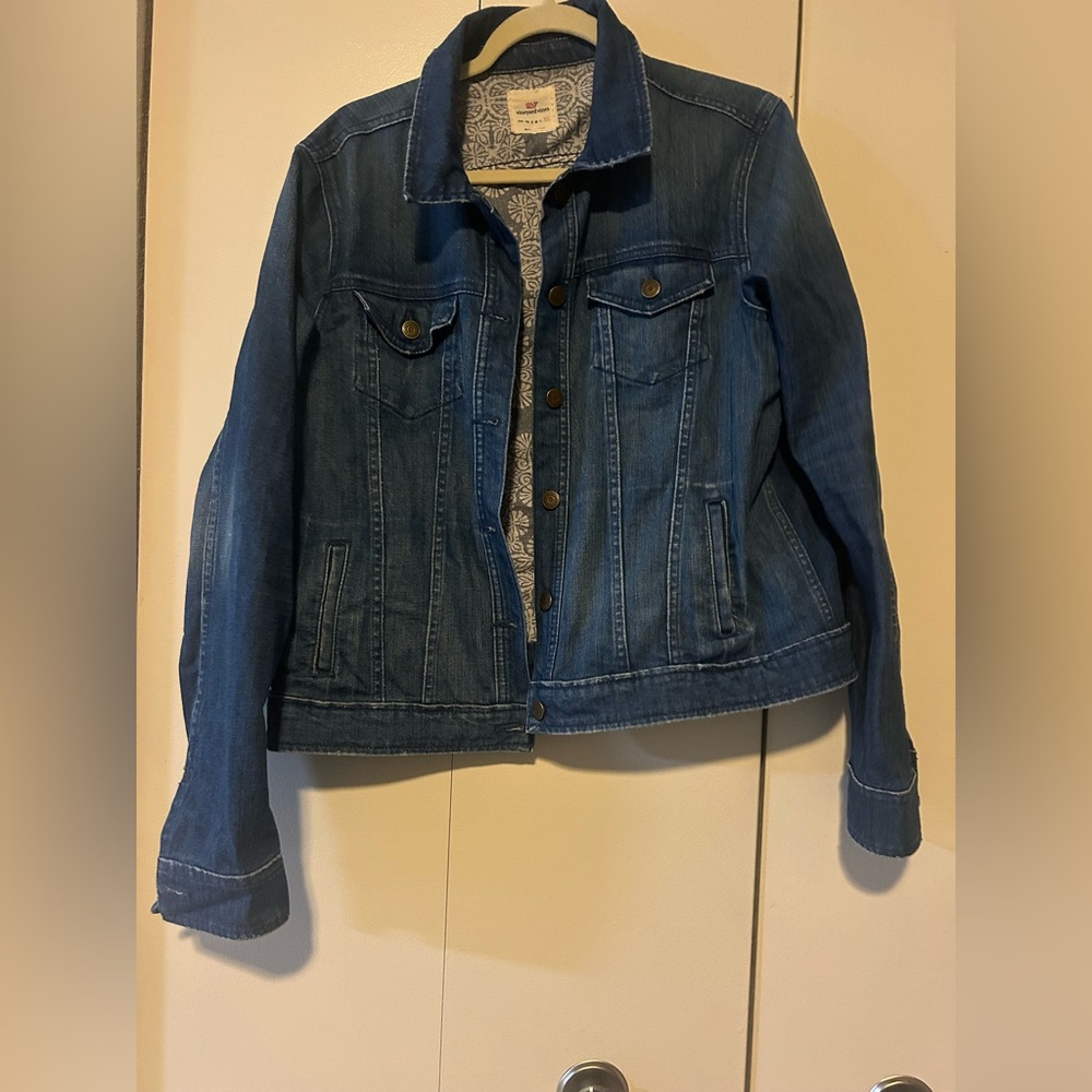 Vintage Denim Blue Women's Jacket